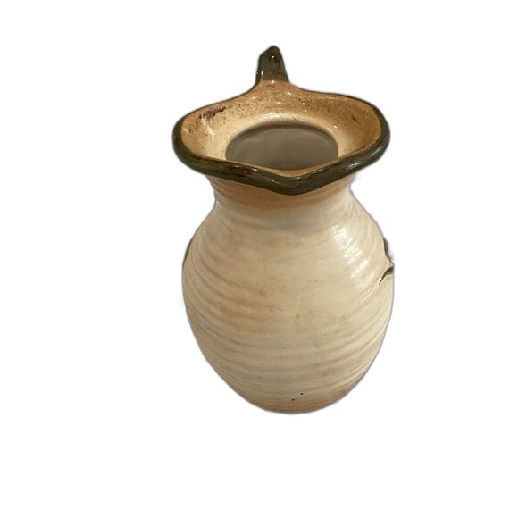 Vintage Certified International Tuscany Pamela Gladding Pitcher and 2 Saucers. - Picture 4 of 8